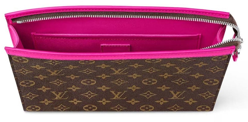 Louis Vuitton Pochette Voyage MM Colormania Fuchsia Lookbook Louis Vuitton Pochette Voyage MM Colormania Fuchsia