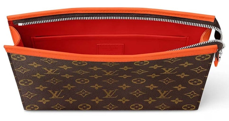 Louis Vuitton Pochette Voyage MM Colormania Orange Lookbook Louis Vuitton Pochette Voyage MM Colormania Orange