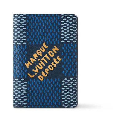Louis Vuitton Pocket Organizer Damier Heritage Blue