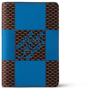 Louis Vuitton Pocket Organizer Damier Pop Biru Buy Louis Vuitton Pocket Organizer Damier Pop Biru