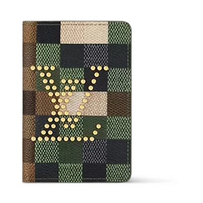 Louis Vuitton Pocket Organizer Damoflage Green Damoflage Damier
