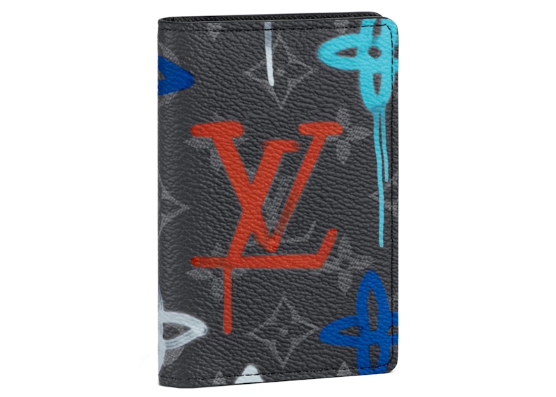 Louis Vuitton Pocket Organizer LV Graffiti Orange
