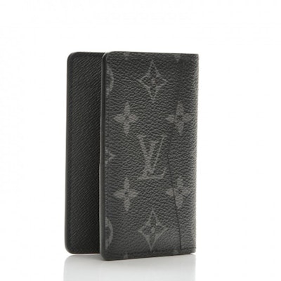 Louis Vuitton Pocket Organizer Monogram Eclipse Black/Grey Order Louis Vuitton Pocket Organizer Monogram Eclipse Black/Grey