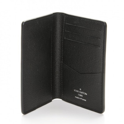 Louis Vuitton Pocket Organizer Monogram Eclipse Black/Grey Lookbook Louis Vuitton Pocket Organizer Monogram Eclipse Black/Grey
