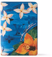 Louis Vuitton Pocket Organizer Monogram Surfin' Bright Blue Louis Vuitton Pocket Organizer Monogram Surfin' Bright Blue