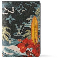 Louis Vuitton Pocket Organizer Monogram Surfin' Navy Blue Louis Vuitton Pocket Organizer Monogram Surfin' Navy Blue