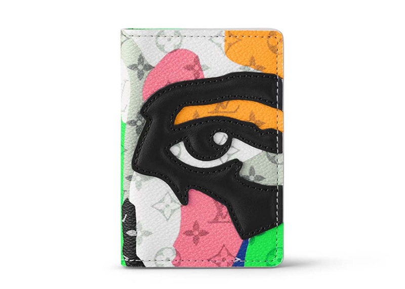 Buy 路易威登 多彩白色口袋收纳包