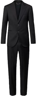 LOUIS VUITTON Pont SS25 Blason Jacquard Single-Breasted Suit Black 1AGMPU Buy LOUIS VUITTON Pont SS25 Blason Jacquard Single-Breasted Suit Black 1AGMPU