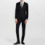 Lookbook Louis Vuitton Pont SS25 Blason Monogram Black Single-Breasted Suit Set Men 1AGMQ0