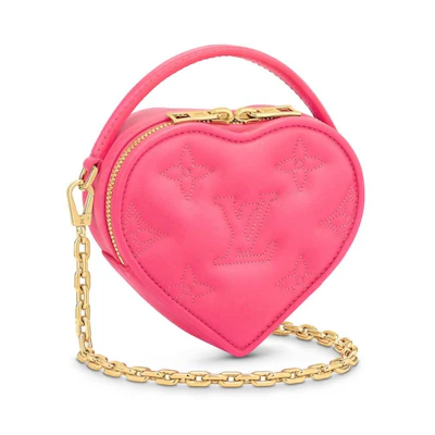 Louis Vuitton Pop My Heart Pouch Dragon Fruit Pink