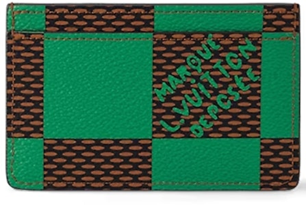 Louis Vuitton Dompet Kartu Damier Pop Hijau Order Louis Vuitton Dompet Kartu Damier Pop Hijau