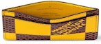 Lookbook Louis Vuitton Porte Cartes Simple Damier Pop Jaune Mat