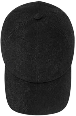 Louis Vuitton Printed Cotton Baseball Cap Unisex Couple Style Black M5381XL Details for Louis Vuitton Printed Cotton Baseball Cap Unisex Couple Style Black M5381XL
