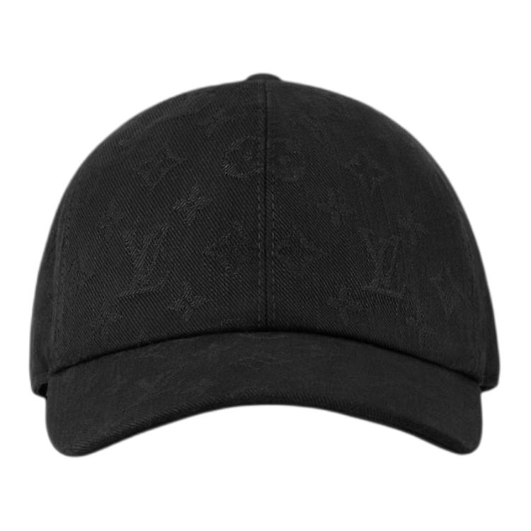 Cheap LOUIS VUITTON Topi Katun Desain Cetak Unisex Hitam M5381M
