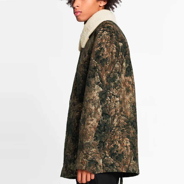 LOUIS VUITTON Printed Long Sleeve Collar Jacket Multicolor 1A8HK1 圖 4
