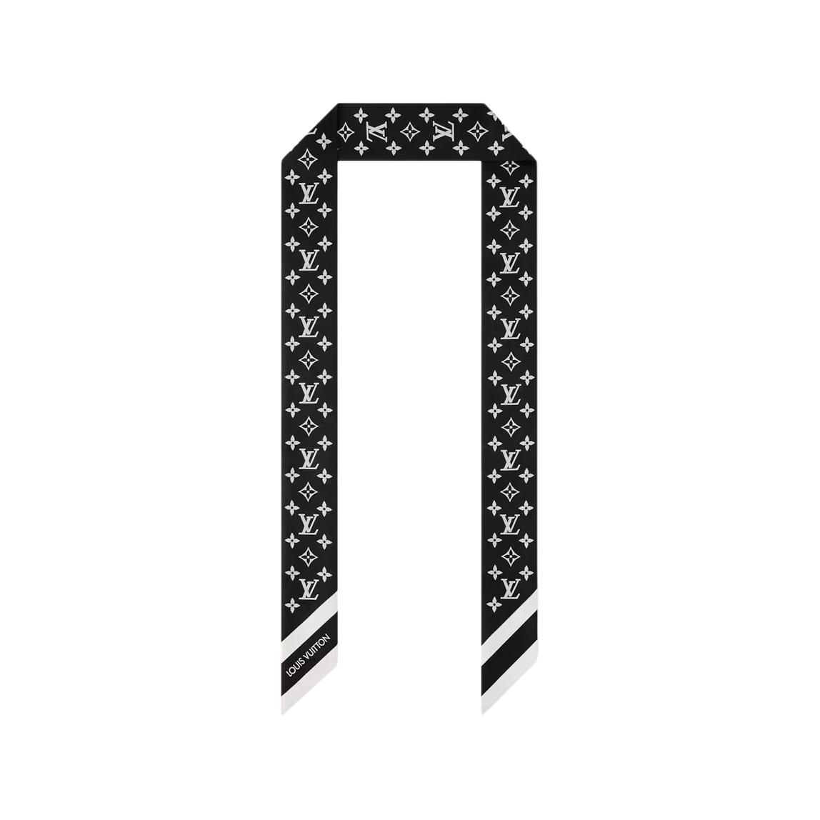 Order Louis Vuitton Ikat Kepala Sutera Cetakan Unisex Hitam M97169