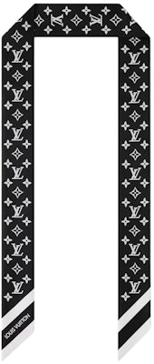 Louis Vuitton Printed Silk Headband Unisex Black M97169 Order Louis Vuitton Printed Silk Headband Unisex Black M97169