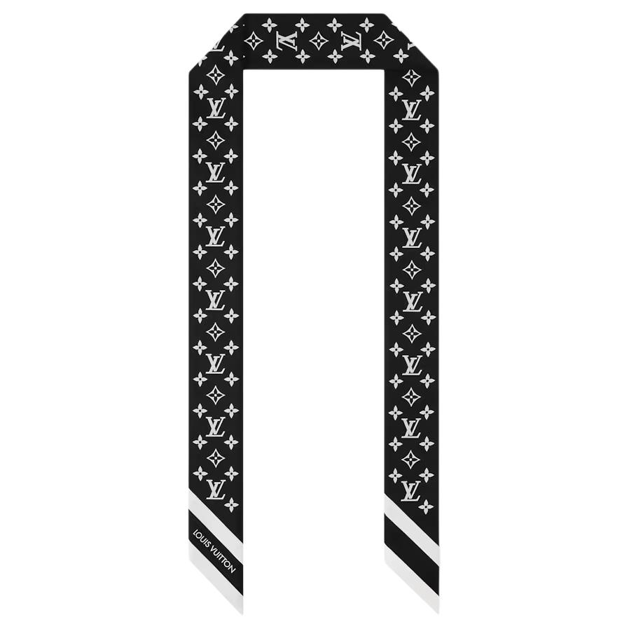 Lookbook Louis Vuitton Ikat Kepala Sutera Cetakan Unisex Hitam M97169