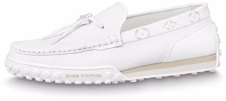 Louis Vuitton Racer 'White Moccasin' 1A9ZG4 Louis Vuitton Racer 'White Moccasin' 1A9ZG4