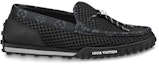 Order Kasut Louis Vuitton Racer Moccasins 'Hitam' 1AAQVV