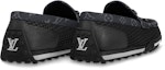 Shop Kasut Louis Vuitton Racer Moccasins 'Hitam' 1AAQVV