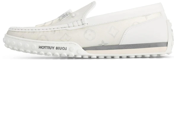 Louis Vuitton Racer Moccasins Shoes 'White Mesh Monogram' 1ABMLG Buy Louis Vuitton Racer Moccasins Shoes 'White Mesh Monogram' 1ABMLG