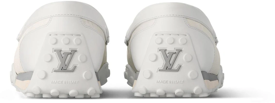 Louis Vuitton Racer Moccasins Shoes 'White Mesh Monogram' 1ABMLG Purchase Louis Vuitton Racer Moccasins Shoes 'White Mesh Monogram' 1ABMLG