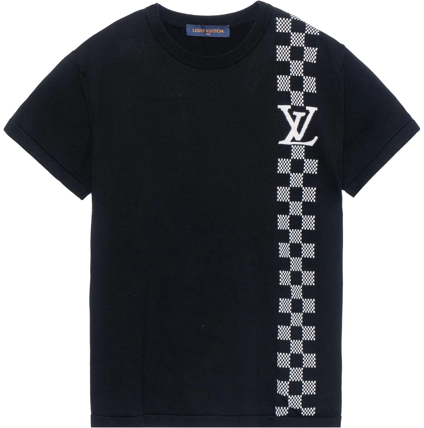 louis-vuitton-racing-checkered-short-sleeve-t-shirt-black-1-a8-p9-v