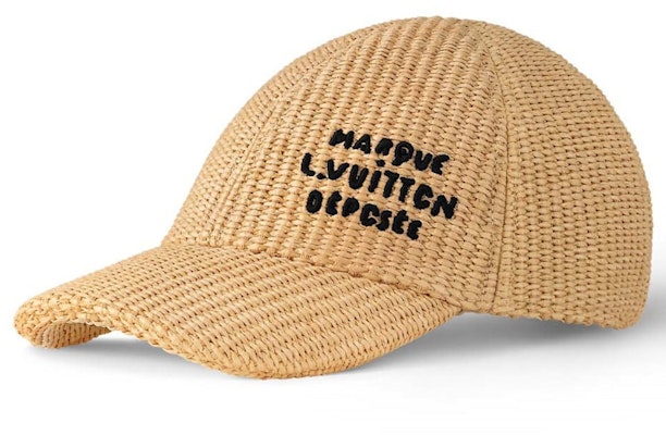 Louis Vuitton Raffia Cap Beige Buy Louis Vuitton Raffia Cap Beige