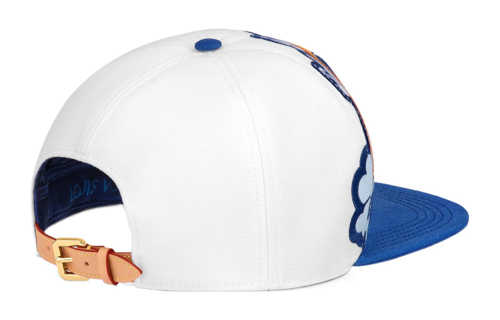 Lookbook LOUIS VUITTON Rainbow Print Cotton Baseball Cap Unisex Couple Style. M8160L