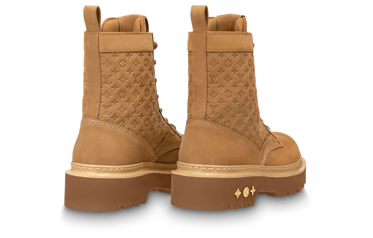 Lookbook Louis Vuitton Ranger Ankle Boots 'Monogram Cokelat' 1ABFZJ