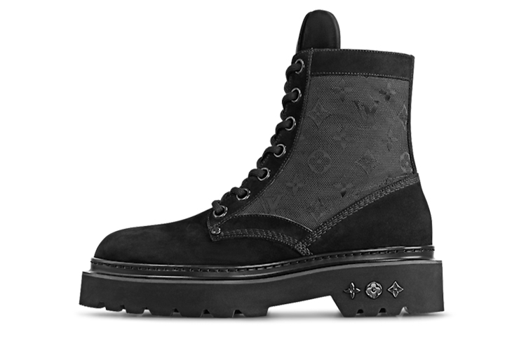 Louis Vuitton Ranger Boot 'Black Leather' 1ACDNM