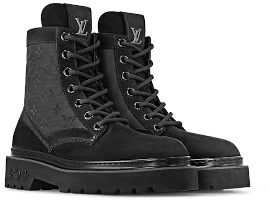 Louis Vuitton Ranger Boot 'Black Leather' 1ACDNM Order Louis Vuitton Ranger Boot 'Black Leather' 1ACDNM