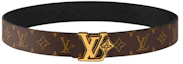 Order Louis Vuitton Reversible Coated Canvas Leather Belt Brown 4CM Wide M4061T