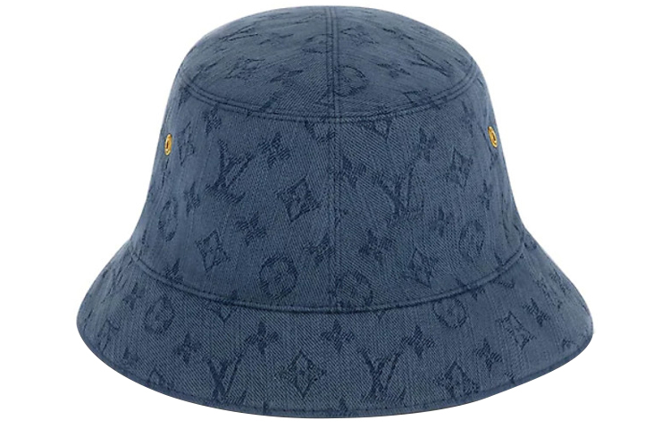 LOUIS VUITTON Reversible Cotton Bucket Hat Unisex MP2440