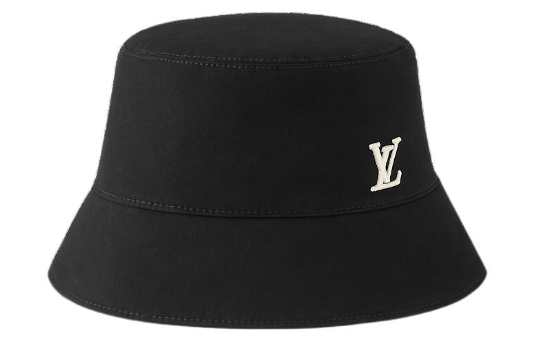 Lookbook Louis Vuitton Reversible Cotton Bucket Hat Unisex Couple Design Dual Color m7440m