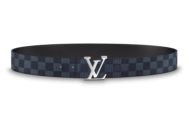 LOUIS VUITTON Reversible Leather Belt Black 4cm with Box M0087 圖 3