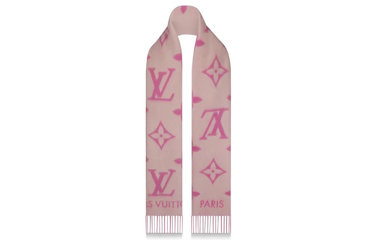 Louis Vuitton Reversible Tassel Cashmere Scarf Unisex M76066 圖 3