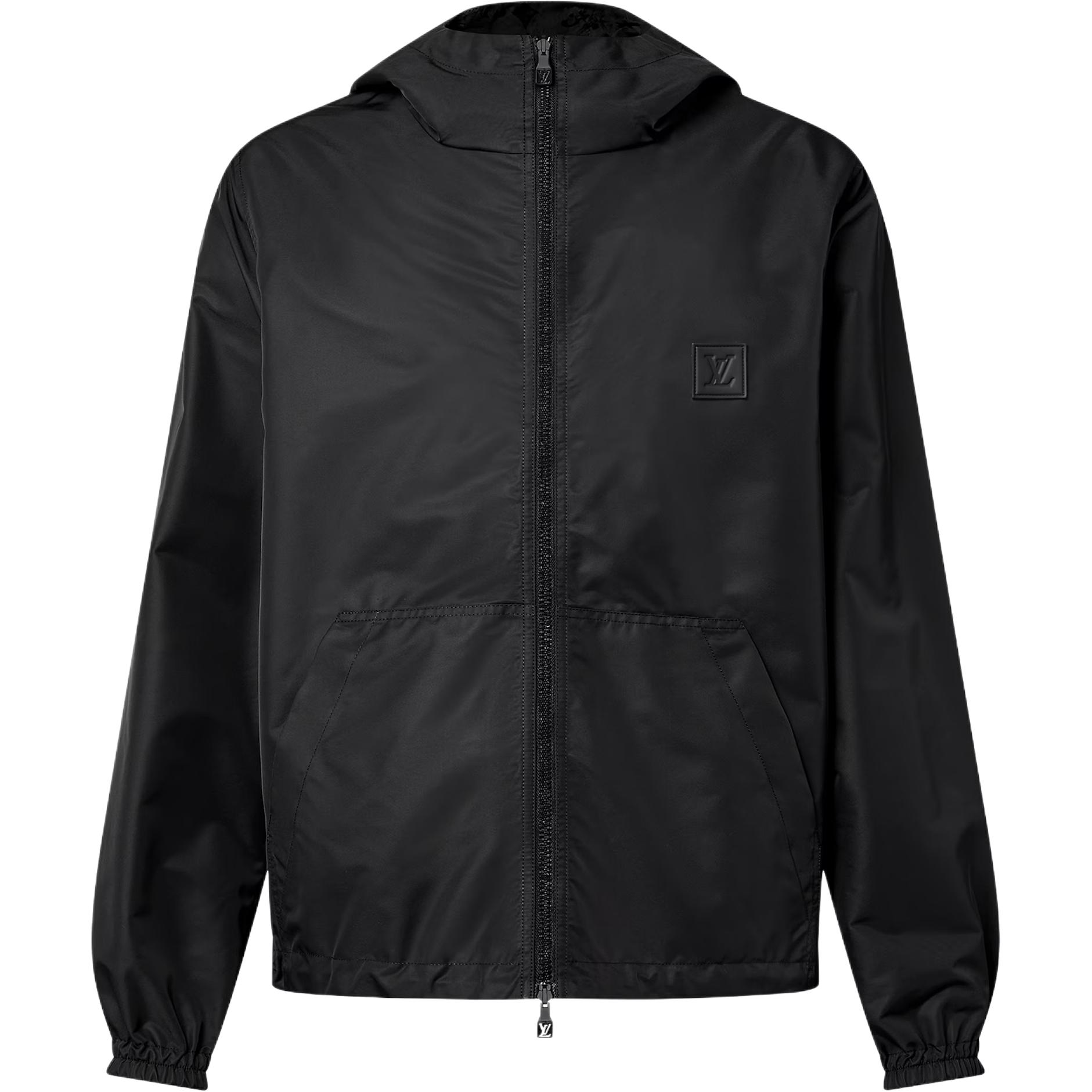 Louis Vuitton Reversible Zipper Jacket Black Long Sleeve 1AHE03