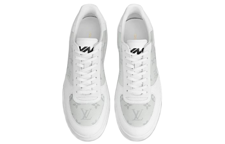 LV Rivoli Sneakers 'White with Grey Monogram' 圖 4