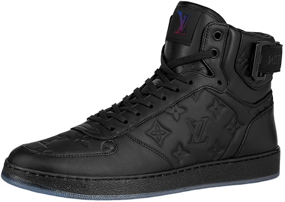 Louis Vuitton Rivoli Ankle Sneakers 'Black Monogram' 1A8K1T Buy Louis Vuitton Rivoli Ankle Sneakers 'Black Monogram' 1A8K1T