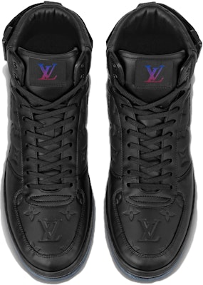 Louis Vuitton Rivoli Ankle Sneakers 'Black Monogram' 1A8K1T Lookbook Louis Vuitton Rivoli Ankle Sneakers 'Black Monogram' 1A8K1T