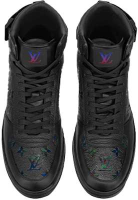 Louis Vuitton Rivoli Enkel Sneakers ''Zwart met Multi-kleur Monogram'' 1A7W8I Shop Louis Vuitton Rivoli Enkel Sneakers ''Zwart met Multi-kleur Monogram'' 1A7W8I