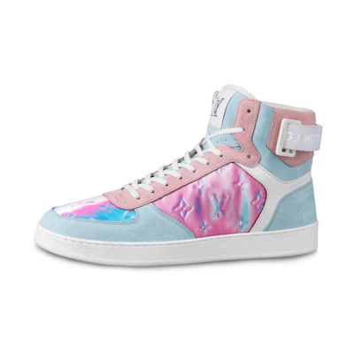 LV Rivoli Ankle Sneakers 'Blue Pink'