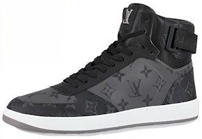 Louis Vuitton Rivoli Ankle Sneakers 'Grey Monogram' 1A8EA Louis Vuitton Rivoli Ankle Sneakers 'Grey Monogram' 1A8EA
