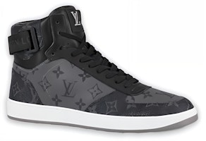 【秋冬首選】 LOUIS VUITTON Rivoli 萬用高筒 時尚運動鞋 男款 黑灰色 Order 【秋冬首選】 LOUIS VUITTON Rivoli 萬用高筒 時尚運動鞋 男款 黑灰色