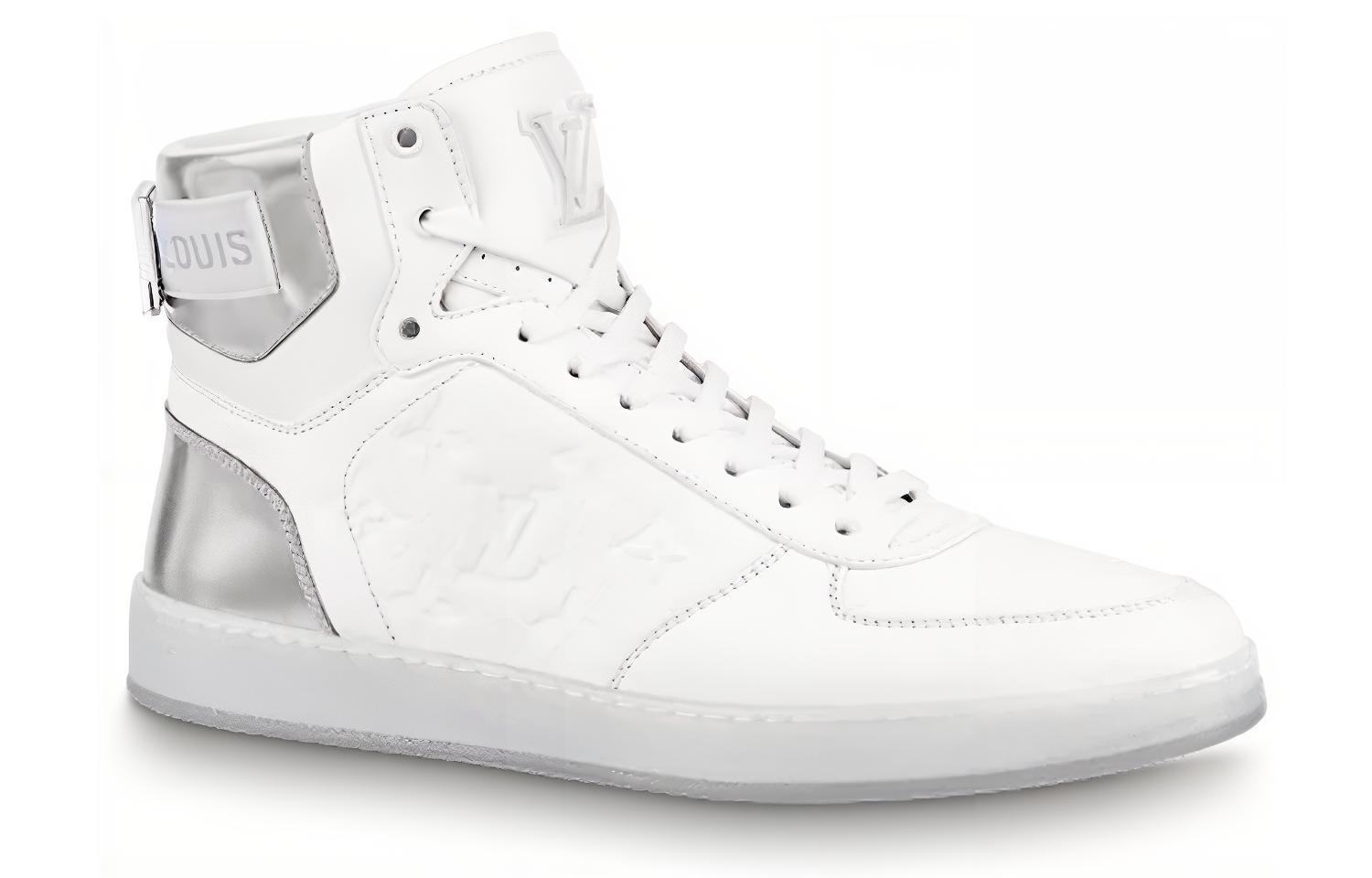 Order 路易威登 Rivoli 時尚板鞋 男款 銀白