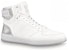 Louis Vuitton Rivoli Ankle Sneakers 'Putih Monogram dengan Perak' 1A8V86
