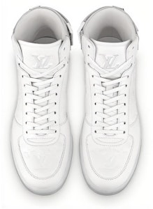 路易威登 Rivoli 時尚板鞋 男款 銀白 Lookbook 路易威登 Rivoli 時尚板鞋 男款 銀白