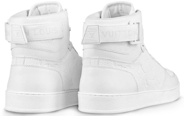 Louis Vuitton Rivoli Ankle Sneakers 'Putih Bertekstur' 1A5USL Lookbook Louis Vuitton Rivoli Ankle Sneakers 'Putih Bertekstur' 1A5USL